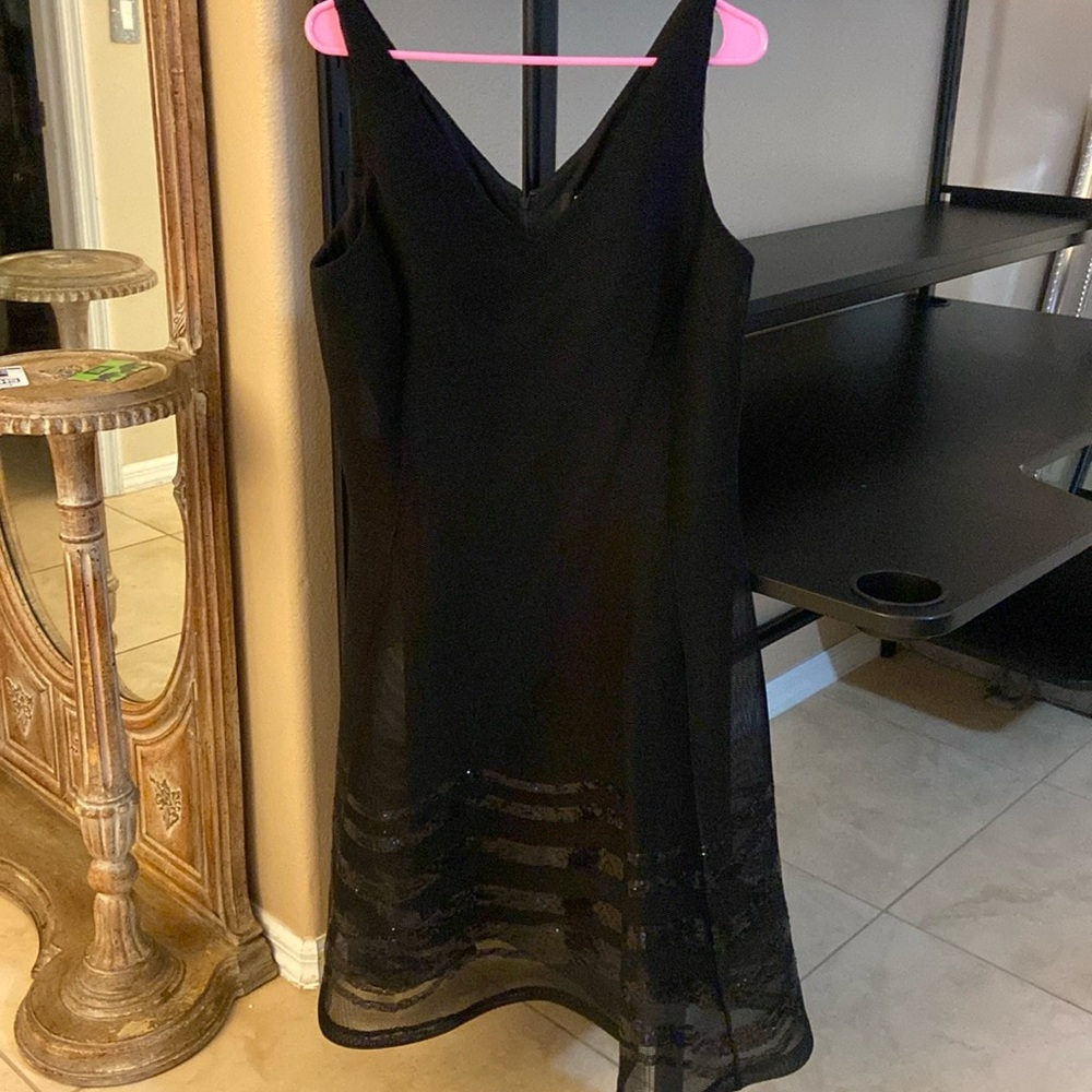 DKNY - Womans Black Dress - Size 12